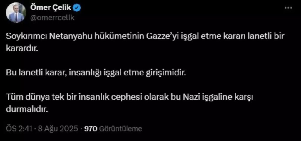 celikten netanyahunun gazze isgali aciklamasi j6gciaC7