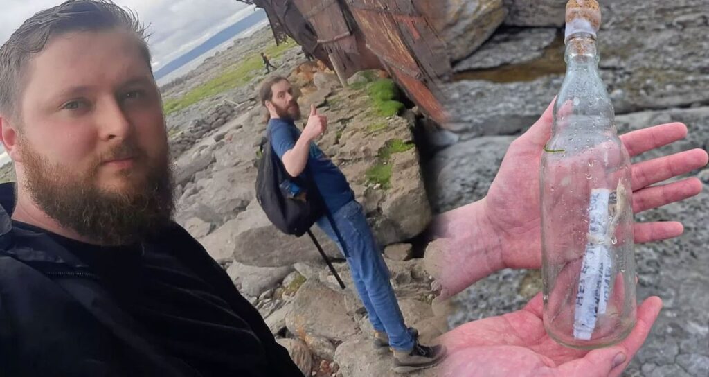 sahilde bulduklari notu tum dunya konusuyor burada uc kisiyiz lutfen yardim gonderin fdDJGjiQ