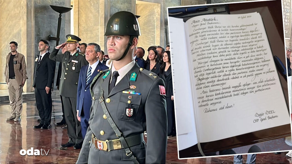 ozgur ozelden anitkabir ozel defterine dikkat ceken mesaj agir saldirilar altinda XbVf8j5h