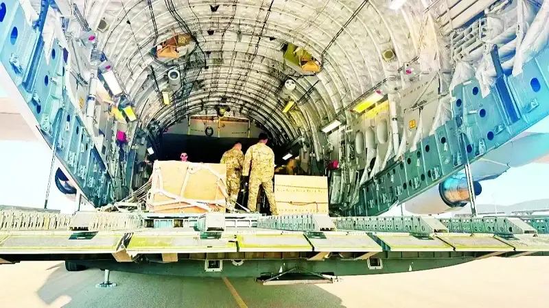 Soykırıma 1000 uçak dolusu silah